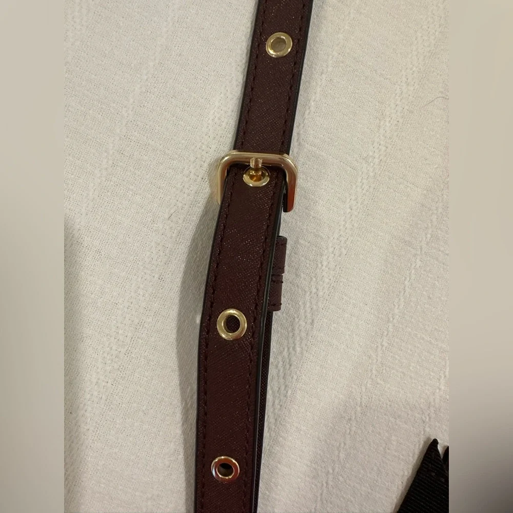 Marc Jacobs Trooper Nylon Crossbody Bag, Color-Chianti / Wine - Picture 3 of 7